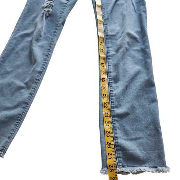 Buzz Jeans Distressed Skinny Leg Juniors Size 13/14 - Picture 8 of 9